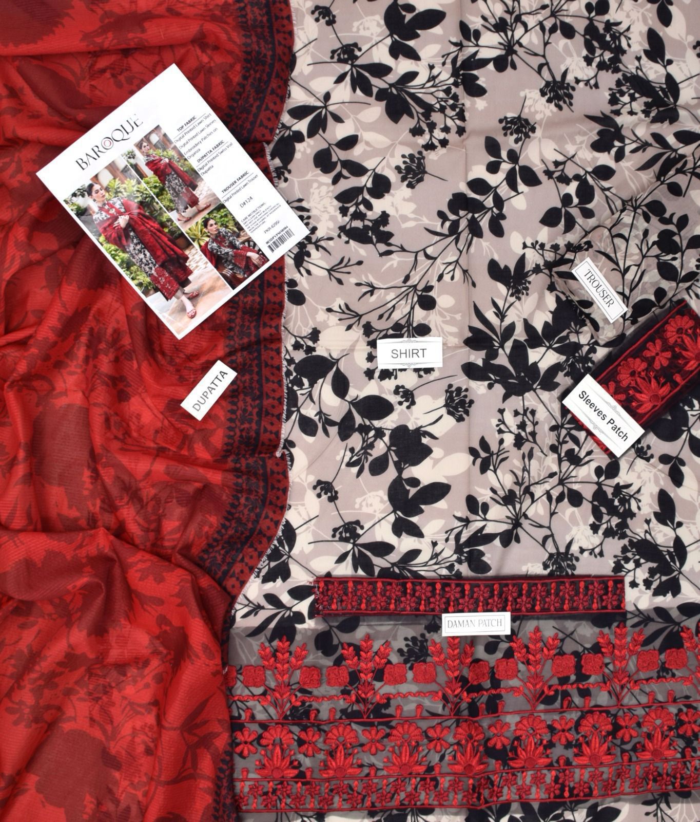 Baroque – Premium Lawn Casual Dress