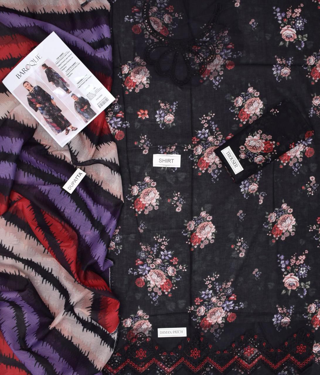 Baroque – Premium Lawn Casual Dress